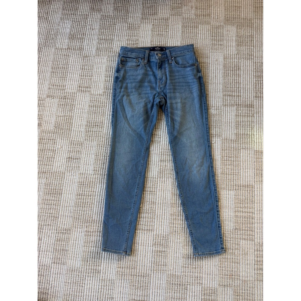 Hollister Super Skinny Advanced Stretch Medium Wash Denim Jeans W29 L30